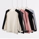 thumbnail image 2 of Autumn/Winter Preppy Style Men's Crew Neck Loose-fitting Patchwork Raglan Sweatshirt Women's Casual Sports Top, 2 of 4