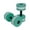 Green, variant on Odeerbi Aqua Fitness Barbells Foam Dumbbells Hand Bars Pool Aquatic Low-Impact Workouts Resistance Exercise 1 Pair