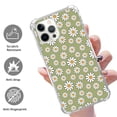 thumbnail image 2 of Sage Green Flowers Case for iPhone 11 Pro Max,Aesthetic Art Design TPU Shock-proof Cover Case, 2 of 6