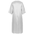 thumbnail image 4 of PMVFHDE mens shirts Arab Middle Loose Fit Long Robe for Casual Everyday Wear, 4 of 9