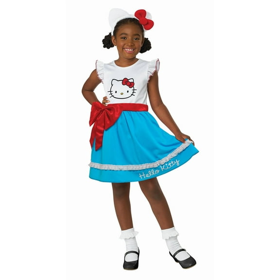 Hello Kitty Blue Dress Child Costume