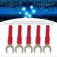 thumbnail image 4 of 10pcs U Type Banana Plug U Shape 8mm Banana Connectors for Multimeter Electronic ApplicationRed, 4 of 5