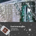 thumbnail image 4 of 6 Piezas Serie Cascada Navideña 200 Luces Led 4 Metros Blanca Frio DOSYU, 4 of 5