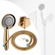 thumbnail image 4 of Cabezal de de mano 1,5 y accesorios de soporte cabezales de de ahorro de agua cabezal de pulverización accesorios de baño para el baño del B mayimx Alcachofa de la ducha, 4 of 9