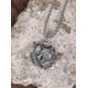 thumbnail image 4 of Wolf Necklace, Round Wolf Medallion Pendant, Faux Leather Cord, Wolf Jewelry Gift For Men, 4 of 4