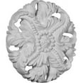 thumbnail image 1 of Ekena Millwork ROS04X04MO 4.87 In. OD X.62 In. P Architectural Monique Rosette, 1 of 6