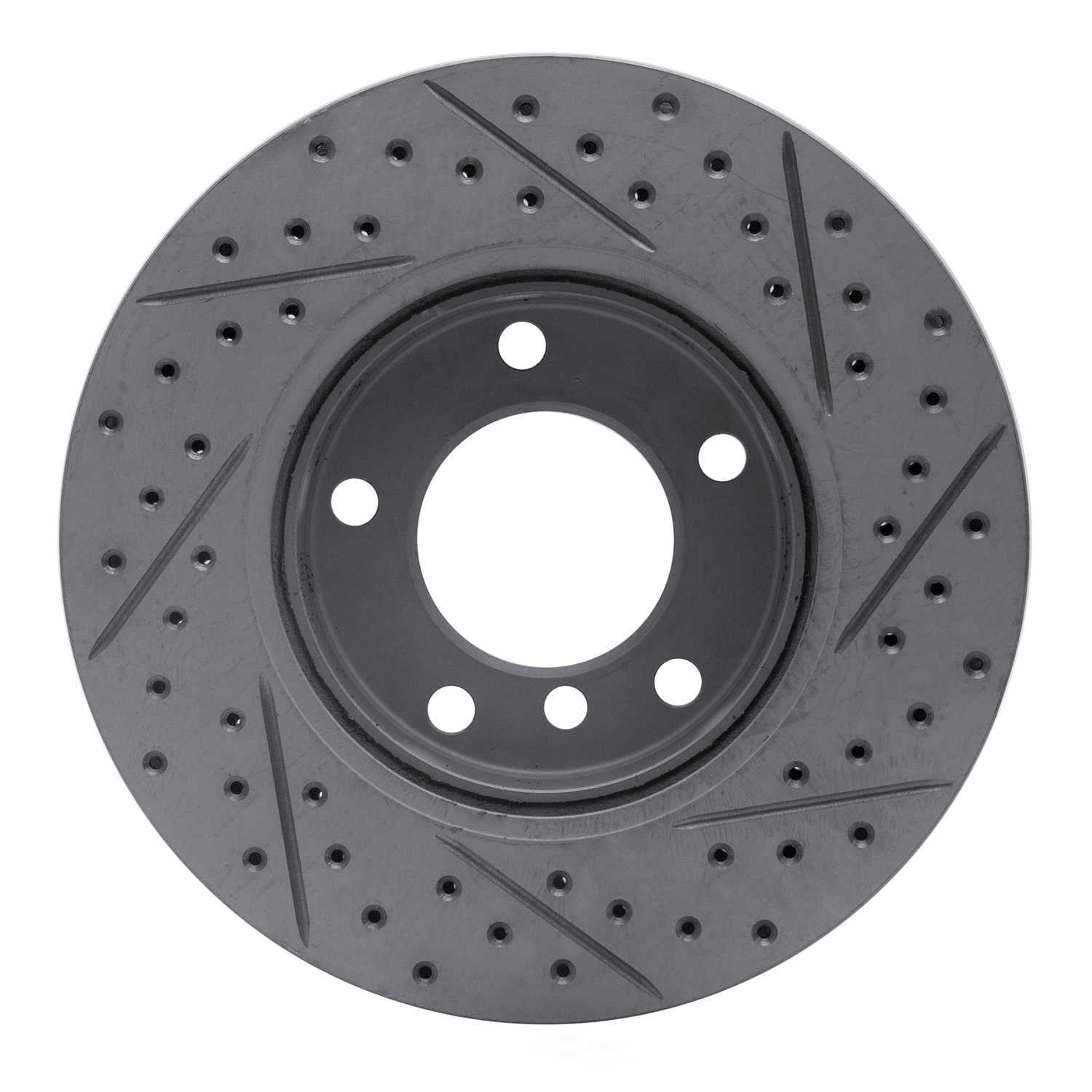 Dynamic Friction Company 830-31027R DFC Geoperformance Rotor - Drilled and Slotted