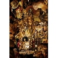 thumbnail image 2 of Bergolth, Matthias 23x32 Gold Ornate Wood Framed with Double Matting Museum Art Print Titled - Masquerade, 2 of 4