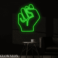 thumbnail image 4 of Glowneon Fist Neon Sign, Fist Led Sign, Man Cave Gaming Room Decor, 4 of 5