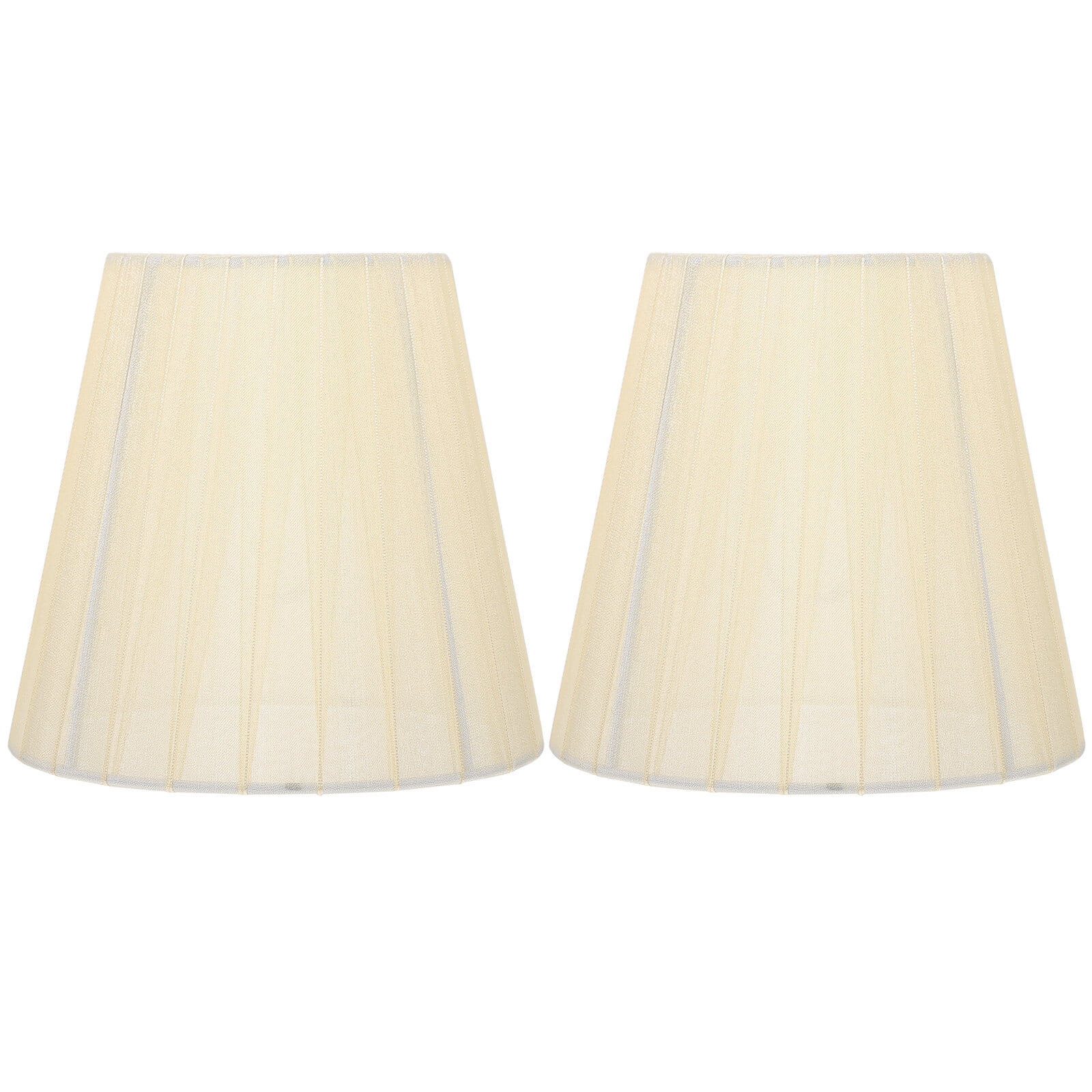 Homemaxs 2pcs Translucent Gauze Lamp Shade Clipbulb Light Cover Light