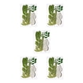 thumbnail image 3 of Bearachild Plantas en relieve de hojas secas naturales Hojas prensadas Adorno de belleza Postal decorativa para el hogar Presenta Hoja verde 6 Type2 NO2, 3 of 6