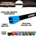 thumbnail image 4 of PRISP Weighted Exercise Workout Bar - Total Body Weight Bar for Home Gym, Fitness, Yoga and Strength Training, 4 of 7