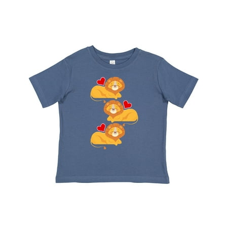 

Inktastic Lion Jungle Animals Outfit Gift Toddler Boy or Toddler Girl T-Shirt