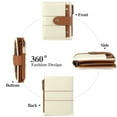 thumbnail image 5 of GOIACII Small Women's Wallet Ladies Credit Card Holder with 4 ID Windows & Zip Coin Pocket RFID Blocking Leather, 5 of 6