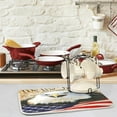 thumbnail image 2 of GZHJMY Vintage Constitution of America Vulture Absorbent Dish Drying Mat, 16 x 18 Inches Microfiber Kitchen Countertop Table Protector Multi-purpose Counter Rack Sink Drainer Pad, 2 of 6