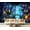 Color 5, variant on Wall Mural Peel and Stick Brooklyn Bridge skyline night Self-Adhesive Wallpaper Removable Wall Decal Wall Sticker Home Decor for Living Room Bedroom 100"x144"