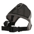 thumbnail image 3 of Máscara de Bulldog ajustable para morder y ladrar, bozal para perro, ojo cerrado, entrenamiento, máscara de malla para Bulldogs, Pugs, Chihuahuas, gris, XL, 3 of 12