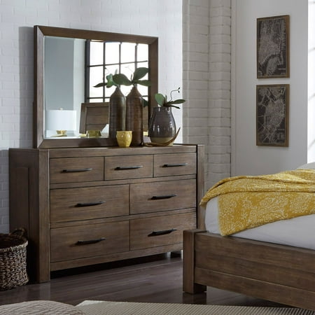 Samuel Lawrence Furniture Hops 7 Drawer Dresser With Optional Mirror Samuel Lawrence Furniture Hops 7 Drawer Dresser With Optional Mirror