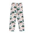 thumbnail image 5 of Goofa Hawaii Palms Printed Soft Pajama Pants for Men, Wide Leg Comfy Casual Lounge Yoga Pants-Medium, 5 of 9