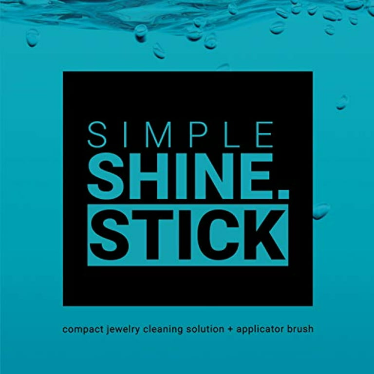 Simple Shine Jewelry Cleaner Shine Sticks - Cleaning Brush Cleaner for  Diamond Rings Fine and Fashion Jewelry