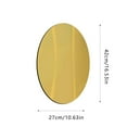 Oval Wall Stickers Set For Bathroom Living Room Home Gym Door Light