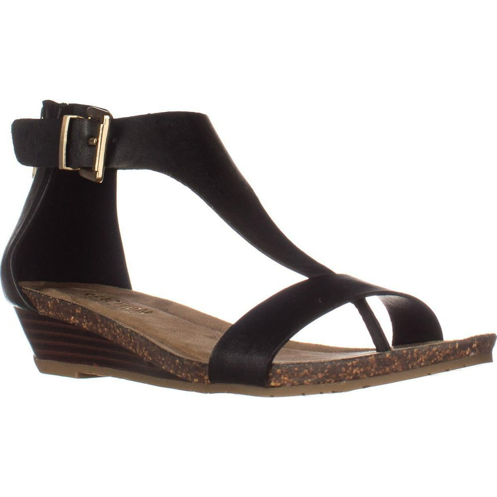kenneth cole reaction t strap wedge
