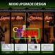 thumbnail image 2 of Decoración de neón LED, Letrero de luz de BAR, Letrero de luz de neón LED de 42 × 22 × 2 CM con enchufe USB para bar, bar de casa, club, pub, tienda por, 2 of 5
