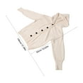 thumbnail image 2 of unbranded Suéter Largo Abierto Con Capucha Para Mujer De Y Casual, 2 of 7