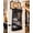 Wood, variant on Over the Door Basketball Laundry Hamper, Basketball Hoop Laundry Basket for Bedroom & Dorm, Space Saving Hanging Dirty Clothes Organizer with 40 × 26 cm Backboard, 80 cm Laundry Bag,Black