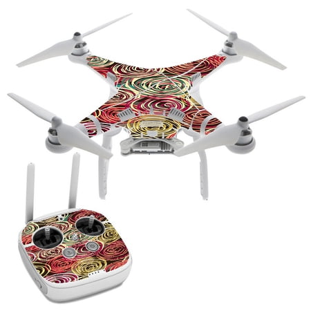 Round Swirls Abstract DJI Phantom 3 Professional Skin Skins Vinyl Decal Kit