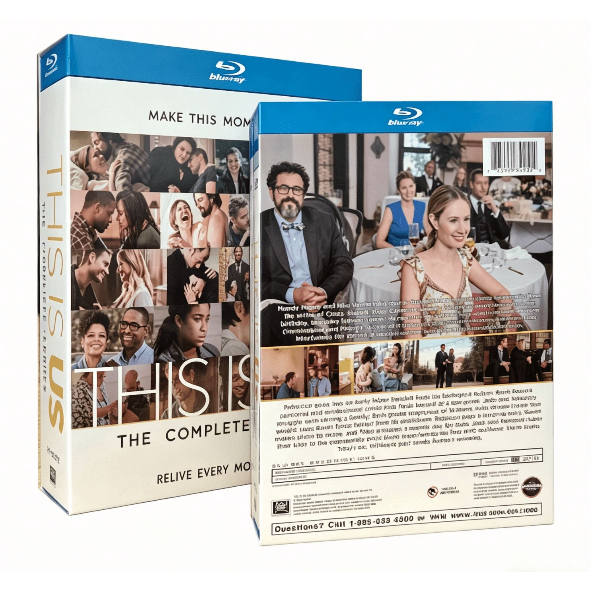 This Is Us: The Complete Series (Seasons 1-6) (12-Disc BR Box Set) (2022) Brand New