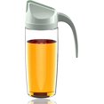 thumbnail image 1 of Botella de vidrio de aceite de oliva de 600ml con tapa y tapa automática, a prueba de fugas, boquilla antigoteo, botella de salsa de soja con apertura y cierre automáticos, 1 of 5