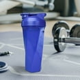 thumbnail image 3 of Bote shaker 600ml | Botella de agua deportiva impermeable para fitness, gimnasio, oficina | Material duradero para PC libre de BPA | Tapa abatible rápida | Bola de mezcla para polvos de proteína, 3 of 5