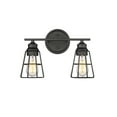 thumbnail image 3 of 3382-BN-Millennium Lighting-2 Light Bath Vanity-10.5 Inches Tall and 15.25 Inches Wide-Brushed Nickel Finish, 3 of 5