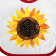 thumbnail image 4 of Inktastic Summer Grunge Sunflower Boys or Girls Baby Bib, 4 of 4