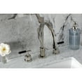 thumbnail image 4 of Kingston Brass KS8926CKL Kaiser Widespread Bathroom Faucet with Brass Pop-Up, Polished Nickel, 4 of 7
