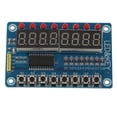 thumbnail image 2 of Pantalla LED TM1638 Módulo De Tubo Digital De 8 Bits 8 Teclas 8 Bits Compatible Con STC, 2 of 7