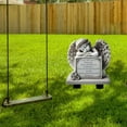 thumbnail image 4 of 1 PC Easter Decorations Outdoor Memorial Garden Angel Statue with Inscription Cherished Memory Tribute for Outdoor Decor and Gravesite, 4 of 7