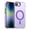 Purple, variant on Havilah For iPhone 16e Candy For Magsafe PC Hybrid TPU Phone Case For iPhone 16e Case Cover(Blue)