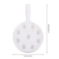 thumbnail image 3 of 1pc Kitchen Ceramic Baking Dish Snail Storage Plate Escargots Plate with Handle, 3 of 8