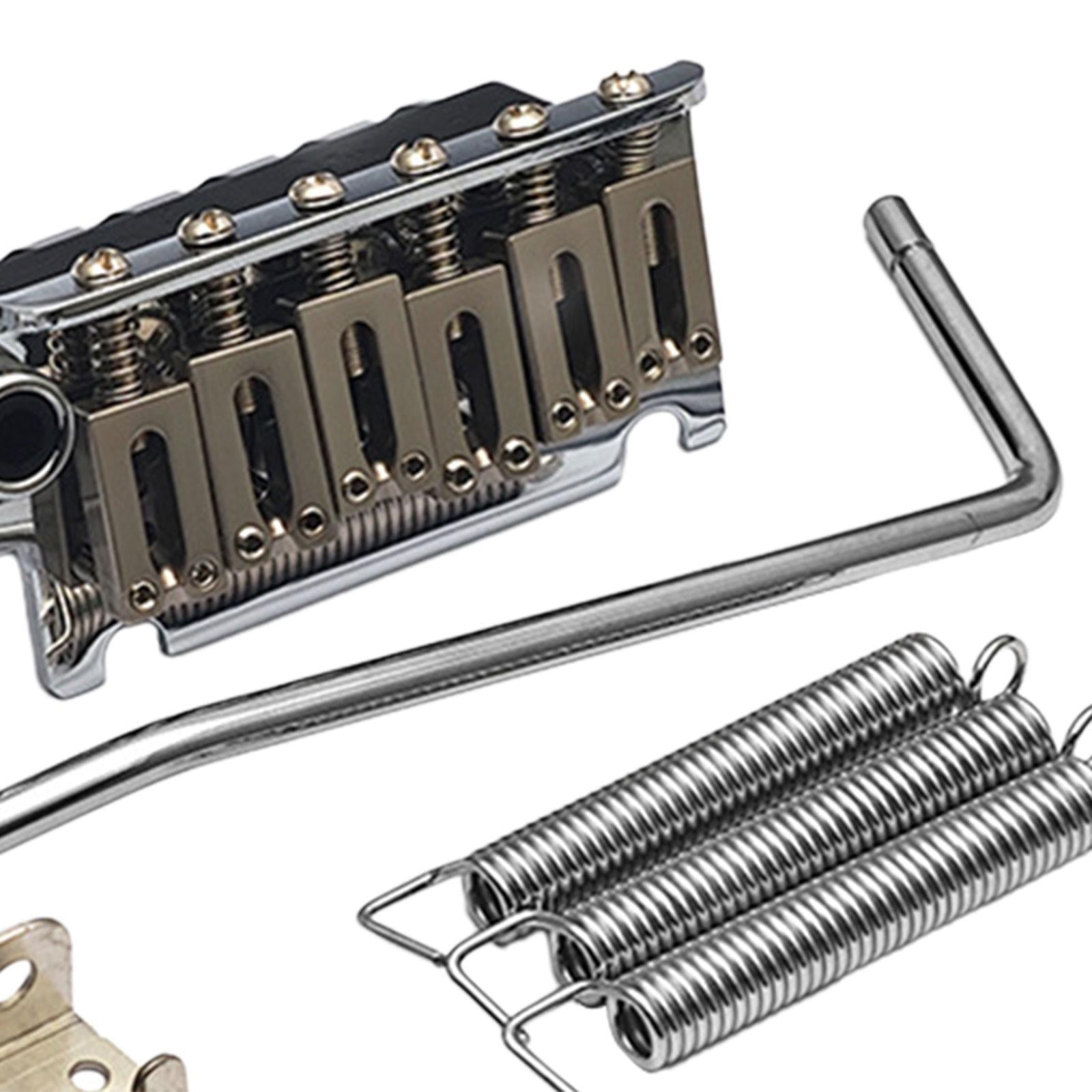QccHieUs Electric Guitar Tremolo Bridge Bar Kit Double Locking Practical Music Instrument