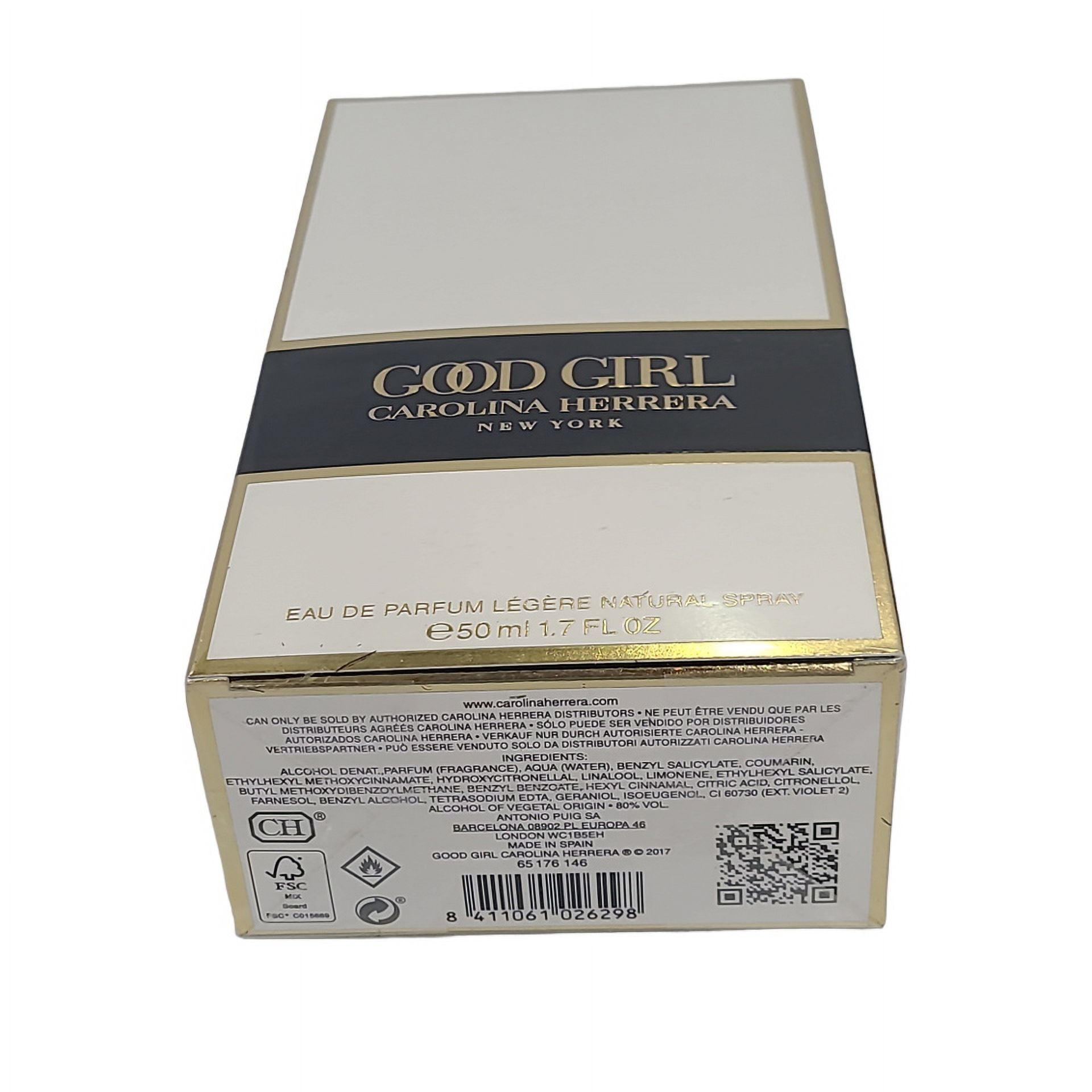 Carolina Herrera Good Girl Eau de Parfum Legere 1.7 oz 50 ml Spray For Women Walmart