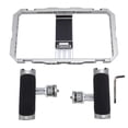 thumbnail image 2 of Phone Grip Stabiliser Cage, Phone Video Stabilizer Rig Kit Firm Grip Aluminum Alloy with 1/4in Screw Port for Live Streaming, 2 of 7