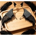 thumbnail image 5 of Halloween Devil Wing Headband, Red Black Dark Little Devil Headpiece, 12.6x14.2 Inch Party Photo Prop, 5 of 5