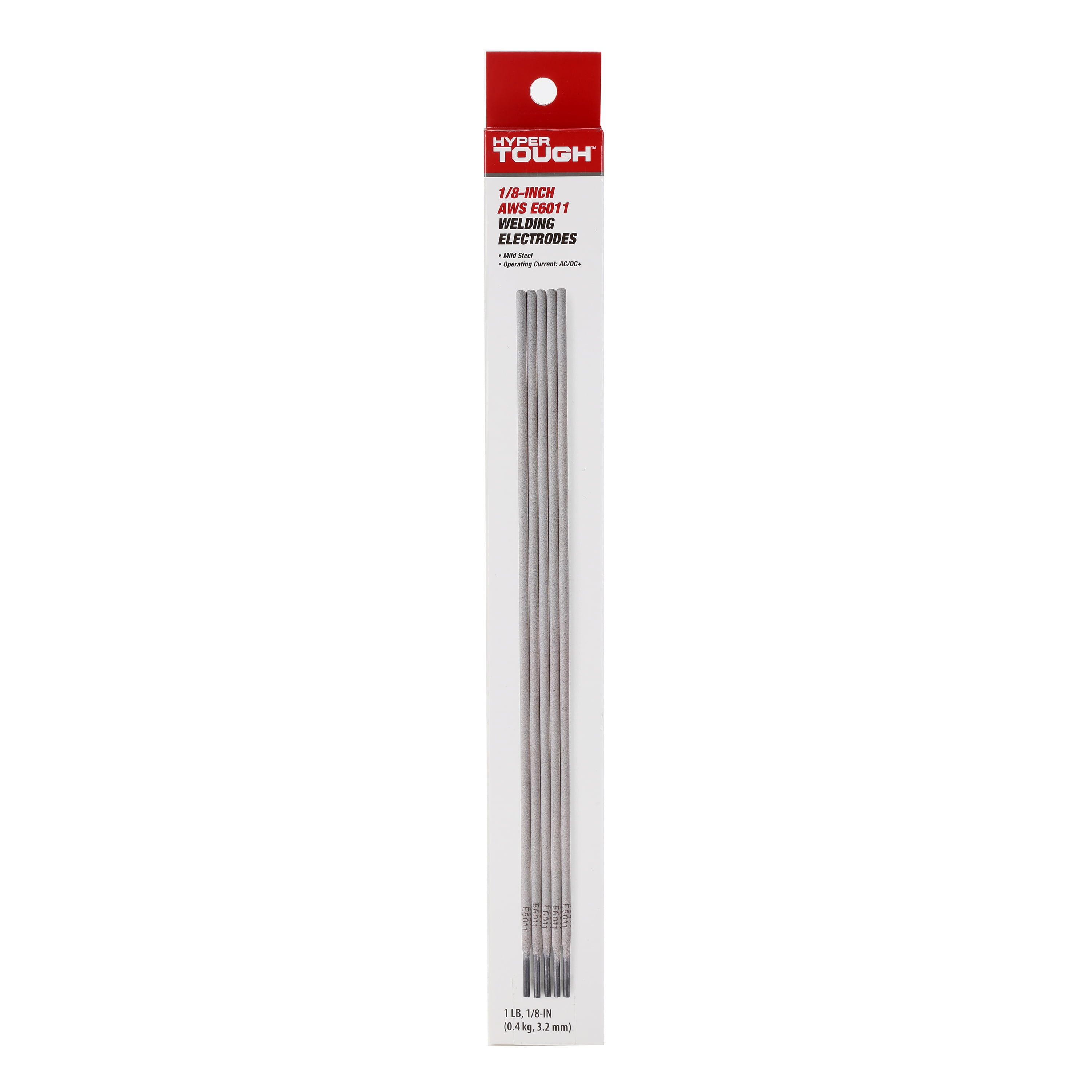 Hyper Tough 1/8 in. AWS E6011 Mild Steel Welding Electrode, 1 lb.