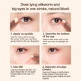 thumbnail image 1 of Juego de 6 Barras de Sombra de Ojos Rotativas Mejoradas, Barra de Sombra de Ojos de Doble Color, Crema de Sombra de Ojos con Gradiente a Prueba de Agua Perlado Mate, Se Puede Usar para Eye Brig,11 Feliz Sencillez, 1 of 3