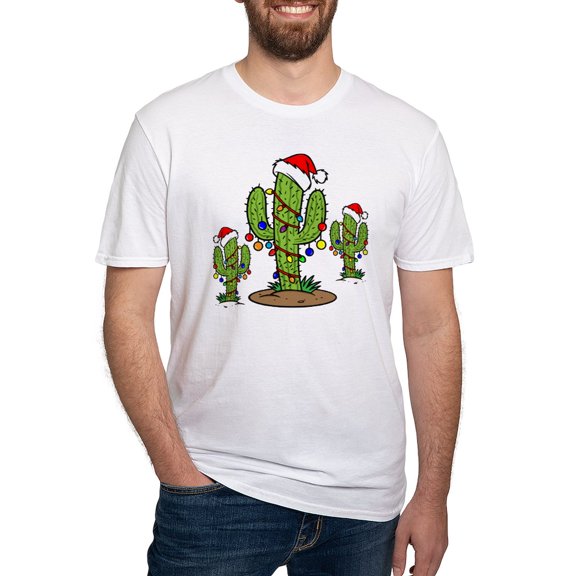 CafePress - Funny Arizona Christmas Fitted T Shirt - Fitted T-Shirt, Vintage Fit Soft Cotton Tee