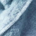 thumbnail image 3 of cfhntfmh Children's Fuzzy Outfits Winter Warm Fleece Long Sleeve Buttons down Jackets Color Block High Waisted Pants Lounge Sets, 3 of 6