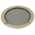 thumbnail image 1 of Esquirla Housse de Gril Haut-Parleur 3 Pouces Protection de Gril Ronde Haut-Parleur Décoratif Or, 1 of 7