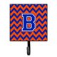 thumbnail image 1 of "Treasures Letter B Chevron Orange and Blue Correa o llavero CJ1044-BSH4, pequeño, multicolor" Caroline's Treasures CJ1044-BSH4, 1 of 1